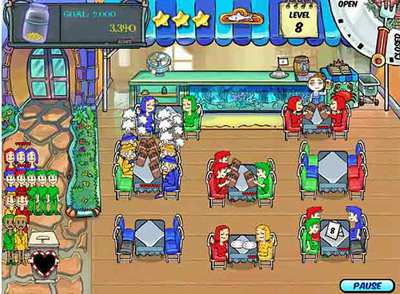 Imagen de  Dinner dash,  título para usuarios de PC.