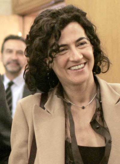 La conselleira Ánxela Bugallo.