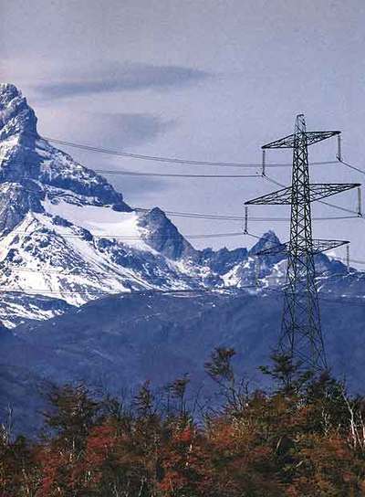 Fotomontaje del libro  Patagonia chilena ¡sin represas! 