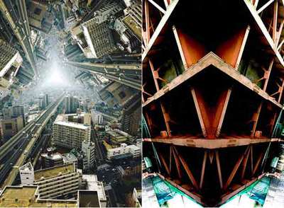 De izquierda a derecha, dos obras del artista nipón que se pueden consultar en la  web  www.pallalink.net.