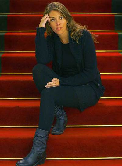 Lucía Puenzo, en su visita a Madrid en diciembre de 2007.