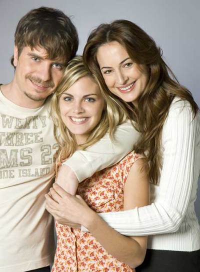 Tres actores de  Sin tetas no hay paraíso. 