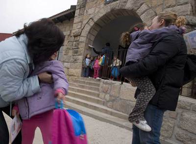 Vuelta al cole con abrazos