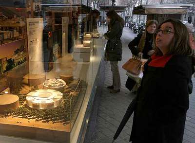 La Ciudad de la Justicia, en el escaparate de un gran almacén