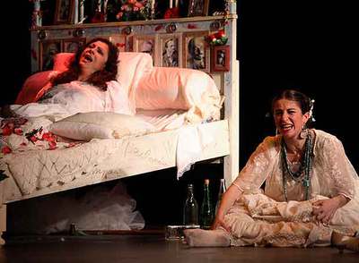 Una escena de  Árbol de la esperanza,  sobre la artista mexicana Frida Kahlo.