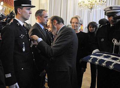 CONDECORADOS LOS GENDARMES DE CAPBRETON