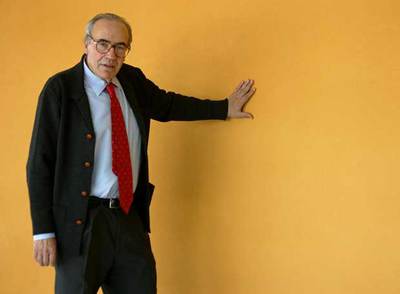 Gregorio Peces-Barba, ex rector de la Universidad Carlos III de Madrid.