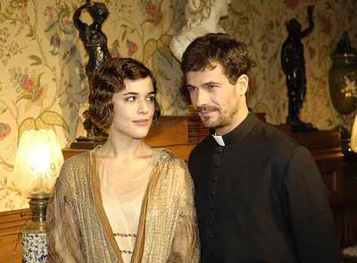 Adriana Ugarte y Rodolfo Sancho, protagonistas de  La señora. 