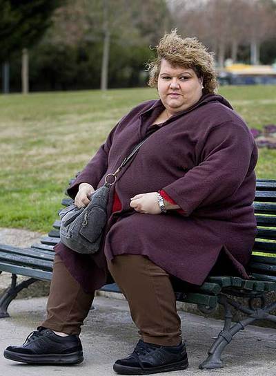 Dona Soto, ayer en el parque de Montigalà de Badalona.