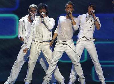 EL GRUPO D'NASH DURANTE SU ACTUACIÓN EN EL PASADO FESTIVAL DE EUROVISIÓN.
