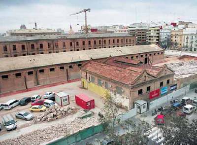 Tabacalera, paisaje después del derribo
