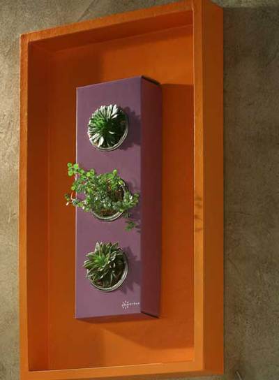 Un jardín vertical en casa