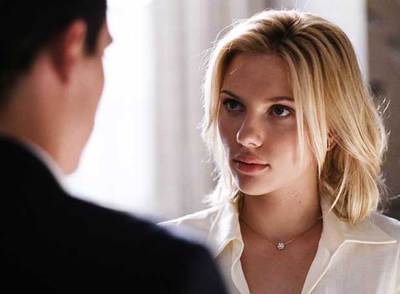 Scarlett Johansson, en un fotograma de la película  Match point,  de Woody Allen.