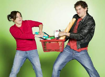 Carmen Machi y Paco León, protagonistas de  Aída,  la emisión más vista de enero.