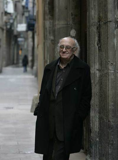 Petros Márkaris, ayer en Barcelona.