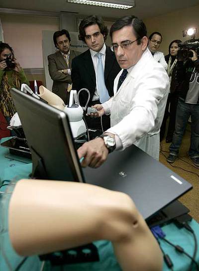 Güemes, en el Severo Ochoa.