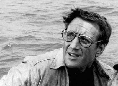 Roy Scheider, en una imagen de  Tiburón. 