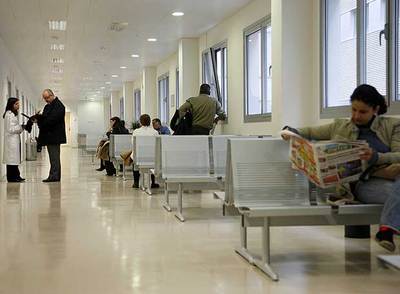 Primeros pacientes en el hospital Infanta Sofía