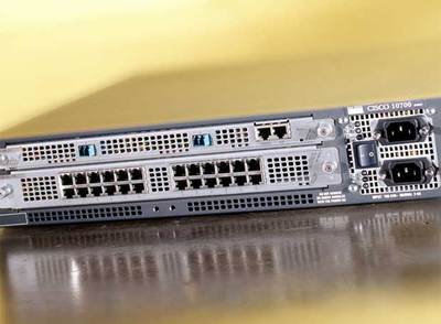 Un modelo de  router. 