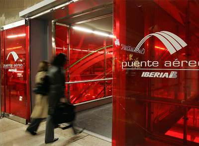 Rapidez contra comodidad  en el puente aéreo