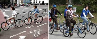 Pedaleo ciudadano frente a pedaleo político