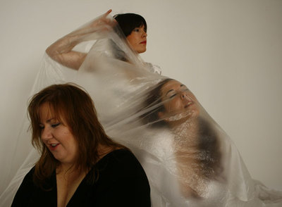 Escena de  Evolución,  espectáculo de la compañía catalana Projecte Vaca.