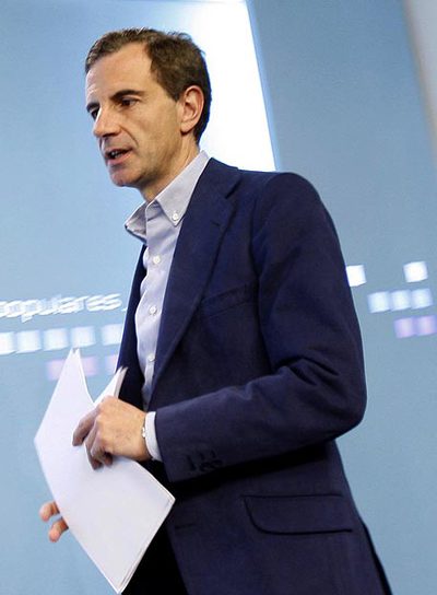 El coordinador del programa del PP, Juan Costa.