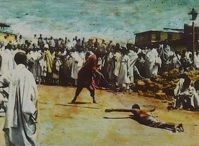 Arco iris sobre África