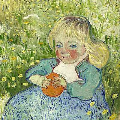  El niño de la naranja  fue uno de los últimos lienzos pintados por Vincent van Gogh antes de suicidarse.
