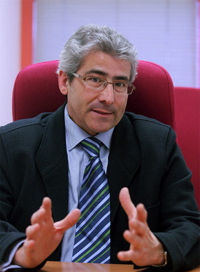 Luis Díez de la Borbolla, en su despacho.