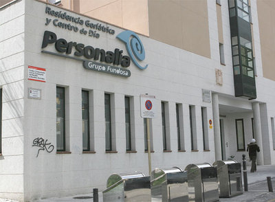 Fachada de la residencia Personalia de San Lorenzo de El Escorial.