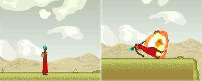 Imágenes de  Refugee,  elaborado por Unkasoft para Oxfam Australia.