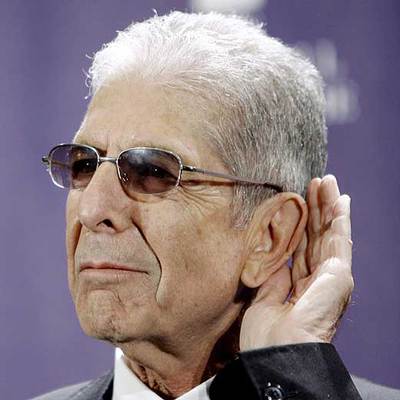 Leonard Cohen.