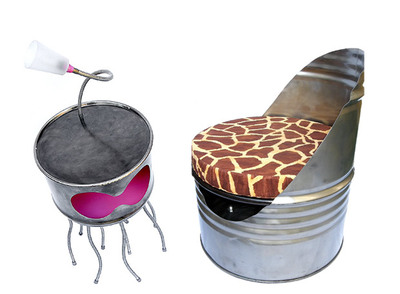 Esta mesa era un bidón