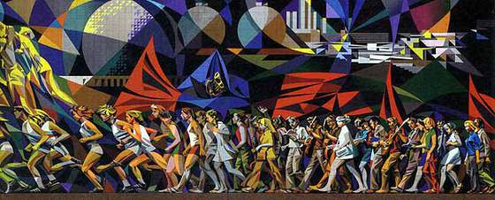  La marcha de la juventud hacia el futuro  (1974).