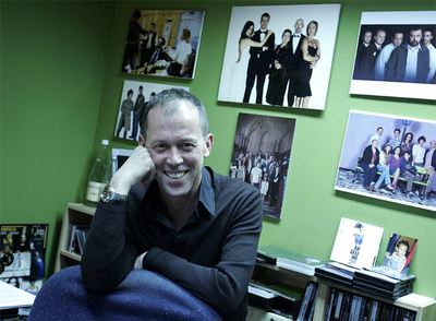 El director de  casting  Luis San Narciso, en su despacho de Globomedia, en Madrid.