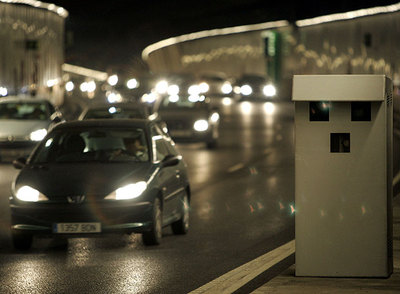 Los nuevos radares de la M-30 se estrenan con atascos