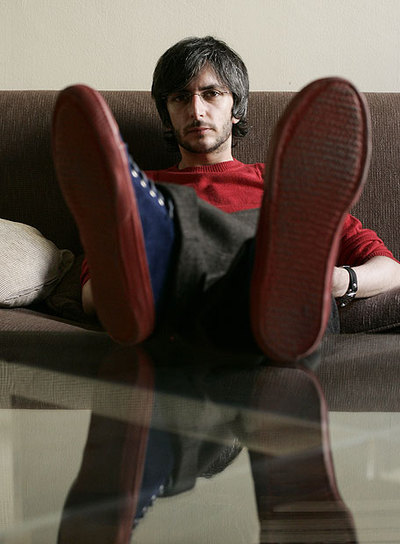 Xoel López,  Deluxe,  fotografiado ayer en Madrid.