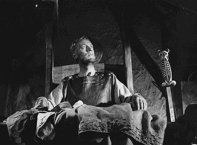 Max von Sydow en un fotograma de la película  El manantial de la doncella,  de Ingmar Bergman.