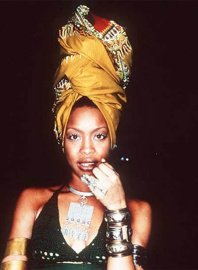 La diva del  soul  Erykah Badu.