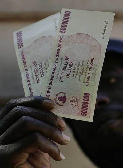 El nuevo billete de 50 millones.