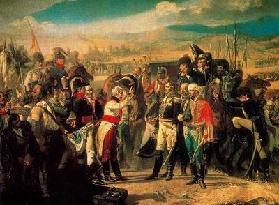  La rendición de Bailén , obra de Casado del Alisal.