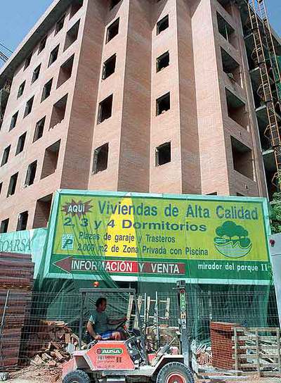 Promoción en el barrio madrileño de San Blas.