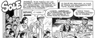 Viñetas de  36-39. Malos tiempos II,  de Carlos Giménez.