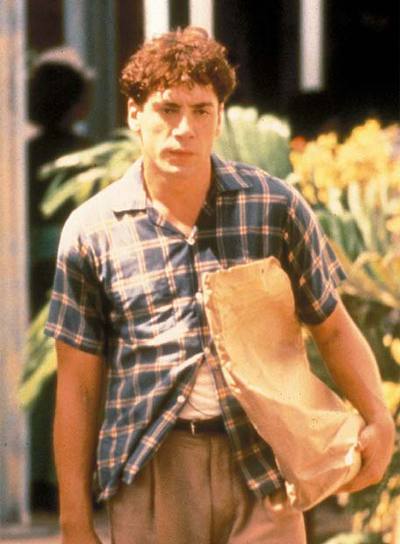 Javier Bardem, en el papel de Reinaldo Arenas en  Antes que anochezca .