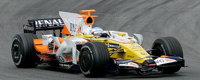 Fernando Alonso, ayer en el circuito de Montmeló.