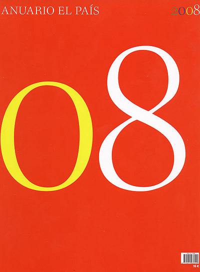 Portada del  Anuario EL PAÍS 2008 .