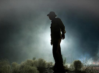 Uno de los fotogramas que se hicieron públicos ayer de  Indiana Jones y el reino de la calavera de cristal. 