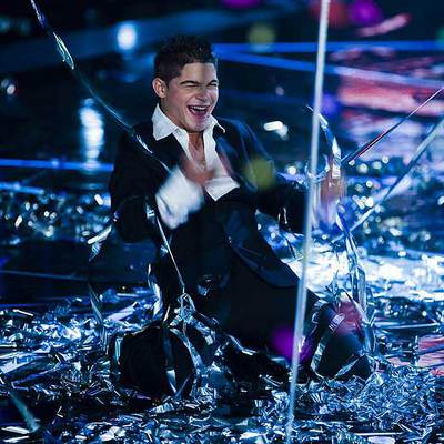 Salva Rodríguez celebra su victoria.