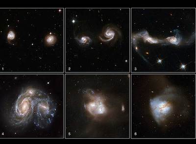 El 'Hubble' muestra el espectáculo de las estrellas